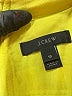 J.Crew 100% Polyester Yellow Cocktail Dress Size 16 - photo 7