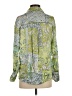 Zara Paisley Green Long Sleeve Blouse Size S (estimated) - photo 2