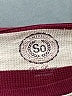 SO Burgundy Purple Thermal Top Size XL - photo 7