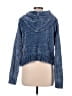 Aeropostale 100% Polyester Tweed Blue Pullover Sweater Size M - photo 2
