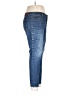 DKNY Jeans Solid Blue Jeans Size 14 - photo 4