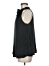 Como Black 100% Polyester Black Sleeveless Blouse Size M - photo 5