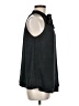 Como Black 100% Polyester Black Sleeveless Blouse Size M - photo 4