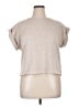 Splendid Tan Short Sleeve Turtleneck Size XL - photo 1