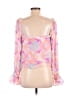 Buddy Love Pink 3/4 Sleeve Blouse Size S - photo 2