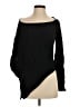 KAUFMANFRANCO Black Long Sleeve Top Size S - photo 1
