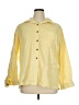 L.L.Bean 100% Cotton Yellow 3/4 Sleeve Button-Down Shirt Size XL - photo 1