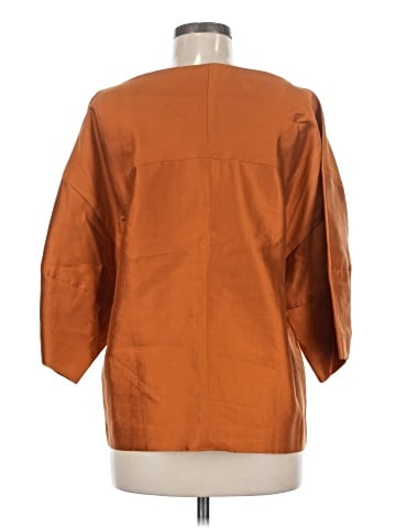 Tsesay 3/4 Sleeve Silk Top (view 2)