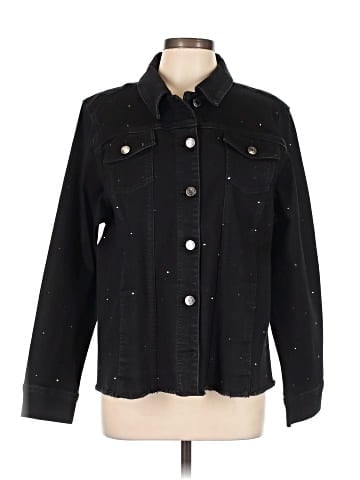 Isaac Mizrahi LIVE! Denim Jacket (view 1)