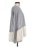 Freebird Gray Long Sleeve Top Size L - photo 4