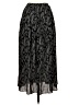 Talbots 100% Polyester Paisley Black Formal Skirt Size 2 (petite) - photo 2