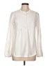 Dylan 100% Cotton Ivory Long Sleeve Blouse Size L - photo 1