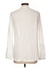 Dylan 100% Cotton Ivory Long Sleeve Blouse Size L - photo 2