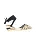 Soludos Animal Print Black Wedges Size 6 - photo 1