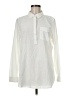 GOODTHREADS 100% Cotton Ivory Long Sleeve Blouse Size M - photo 1