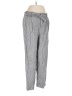 Ann Taylor LOFT Chevron-herringbone Gray Linen Pants Size M - photo 1