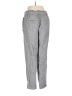 Ann Taylor LOFT Chevron-herringbone Gray Linen Pants Size M - photo 2