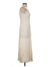 Ghost 100% Viscose Ivory Casual Dress Size S - photo 4