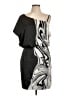 Jessica Simpson Graphic Black Cocktail Dress Size 10 - photo 1