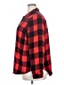 Lane Bryant 100% Rayon Plaid Red Long Sleeve Button-Down Shirt Size 18 - 20 Plus - photo 5