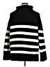 Nine West Stripes Black Turtleneck Sweater Size XL - photo 2