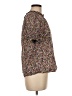 J.Crew 100% Cotton Floral Brown Short Sleeve Blouse Size M (estimated) - photo 4
