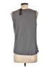 Worthington 100% Polyester Silver Sleeveless Top Size L - photo 2