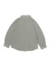Bonpoint 100% Cotton Chevron-herringbone Gray Long Sleeve Button-Down Shirt Size 4 - photo 2