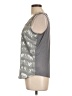 Worthington 100% Polyester Silver Sleeveless Top Size L - photo 5