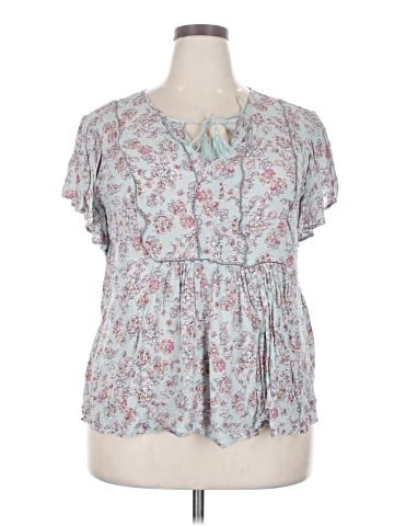 J.Jill Short Sleeve Blouse (view 1)