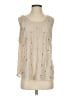 Juicy Couture Silver Sleeveless Blouse Size 4 - photo 1