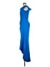 Xscape Solid Blue Cocktail Dress Size 6 - photo 5