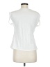 Boden 100% Polyester White Short Sleeve Blouse Size 8 - photo 2