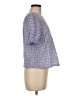 Gap Purple Short Sleeve Blouse Size M - photo 4