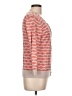 Halogen 100% Cotton Orange Cardigan Size L - photo 4