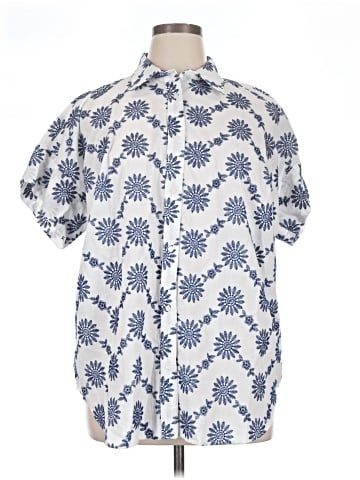 Chaps Short Sleeve Button-Down Shirt (view 1)