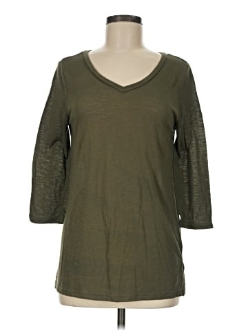 Unbranded 3/4 Sleeve T-Shirt (view 1)