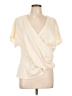 Unbranded Ivory Short Sleeve Blouse Size L - photo 1