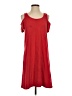 August Silk Red Casual Dress Size S - photo 1