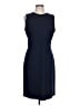 J. McLaughlin Solid Blue Cocktail Dress Size L - photo 1