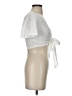 Assorted Brands White Short Sleeve Blouse Size XS - photo 4