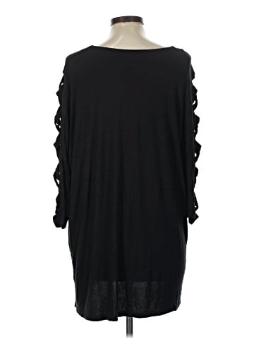 Denim 24/7 3/4 Sleeve Top (view 2)