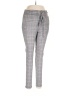 Chocolate Plaid Gray Casual Pants Size L - photo 1