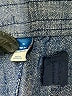 Old Navy Chevron-herringbone Blue Denim Shorts Size M - photo 3