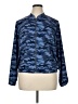 D&Co. Print Blue Track Jacket Size XL - photo 1