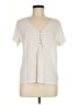 Old Navy Ivory Short Sleeve Henley Size M - photo 1