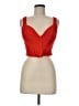 Zara Red Sleeveless Top Size M - photo 1