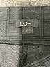 Ann Taylor LOFT Plaid Gray Dress Pants Size M - photo 7