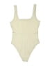 OQQ Ivory Bodysuit Size M - photo 2