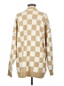Show Me Your Mumu Checkered-gingham Tan Pullover Sweater Size S - photo 2